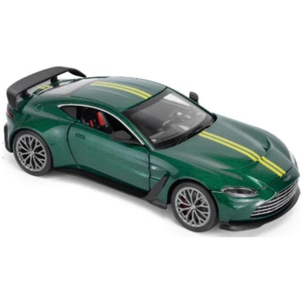 Available To Order – Aston Martin Vantage V12 Green 1:24 CMJ Diecast Model (CMJDC124AMV12GN)