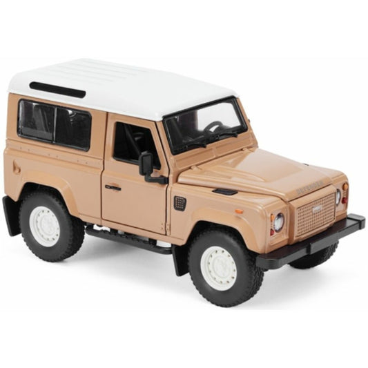 Available to Order – Land Rover Defender Tan 1:24 Cmj Diecast Model (CMJDC124DET)