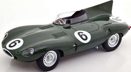 Jaguar D-Type Longnose #6 Winner 24h Le Mans 1955 1:18 – diecast model