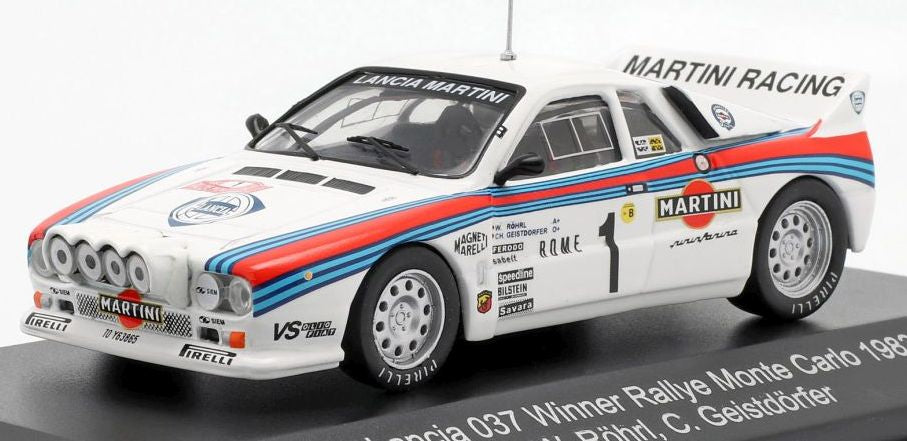 Available To Order – Lancia 037 #1 Winner Rally Monte Carlo 1983 Rohrl, Geistdorfer 1:43 CMR Models Model (CMR WRC009)