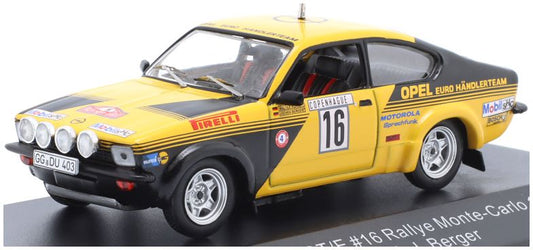 Opel Kadett GT/E #16 4th Rallye Monte Carlo 1976 Rohrl/Berger 1:43 – diecast model