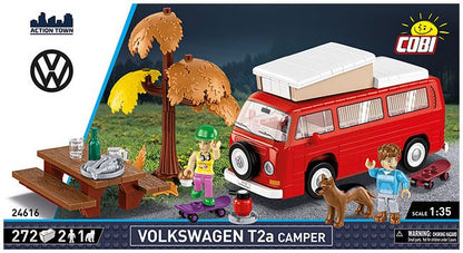 Available to Order – VW T2a Campingwagen w/2 x Figure (287 pcs) (COB 24616)