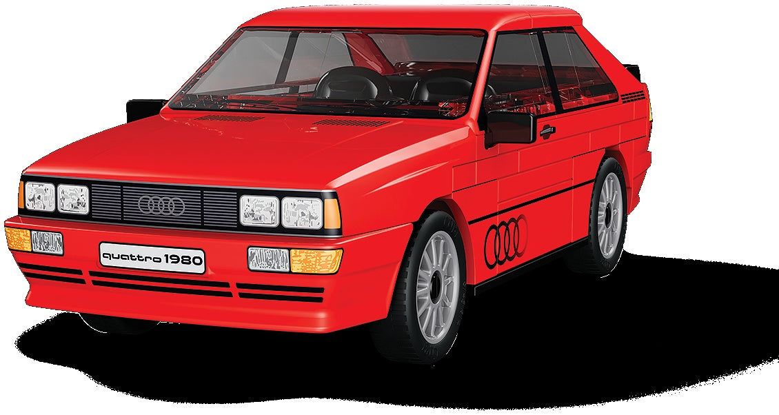 Audi Quattro Red (88 Pcs) Cobi Model