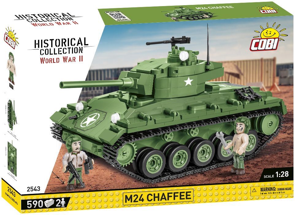 Available to Order – M24 Chaffee WWII (590 pcs) (COB 2543)