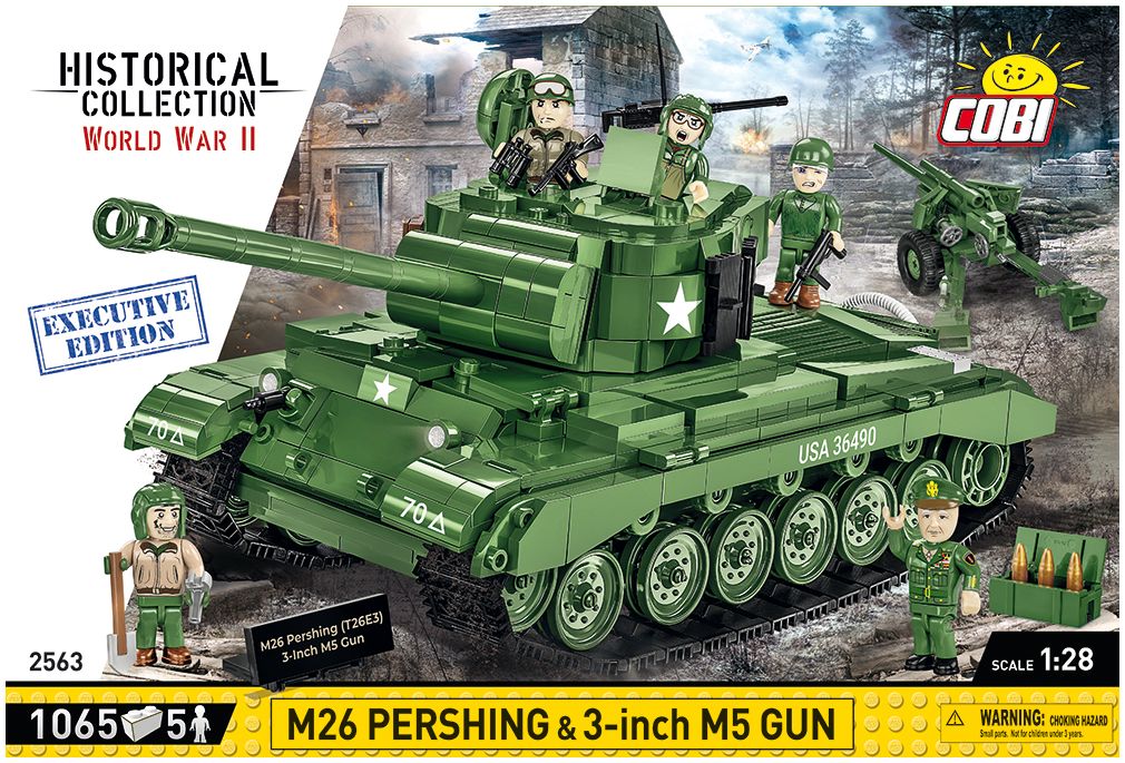 Available to Order – M26 Pershing (T26E3) WWII (904 pcs) (COB 2564)