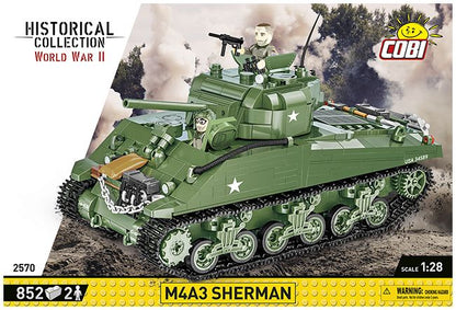 Available to Order – M4A3 Sherman WWII (852 pcs) (COB 2570)