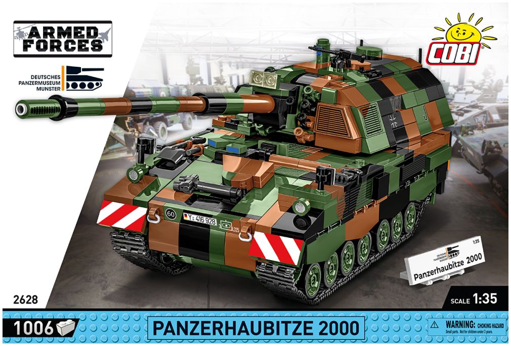 Available to Order – PanzerhAubitze 2000 Armed Forces (1002 pcs) (COB 2628)