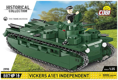 Available to Order – Vickers A1E1 Independent Great War (886 pcs) (COB 2990)