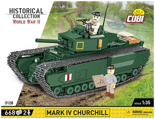 Available To Order – Churchill MK IV WWII (668 pcs) (COB 3128)