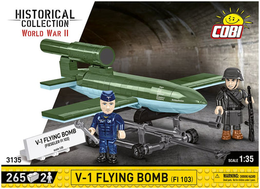 Available to Order – V-1 Flying Bomb (FI 103) WWII (265 pcs) 1:35 (COB 3135)