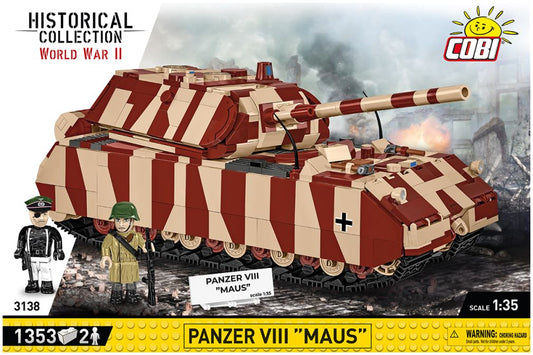 Available to Order – Panzer VIII Maus WWII (1342 pcs) (COB 3138)