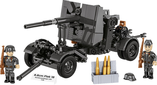 Available To Order – 8.8 cm Flak 18 with Carriage (357 Pcs) (COB 3140)