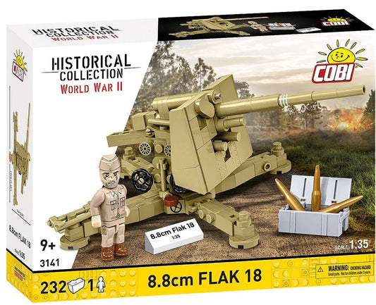 Available To Order – 8.8Cm Flak 18 (Dak) (233 Pcs) (COB 3141)
