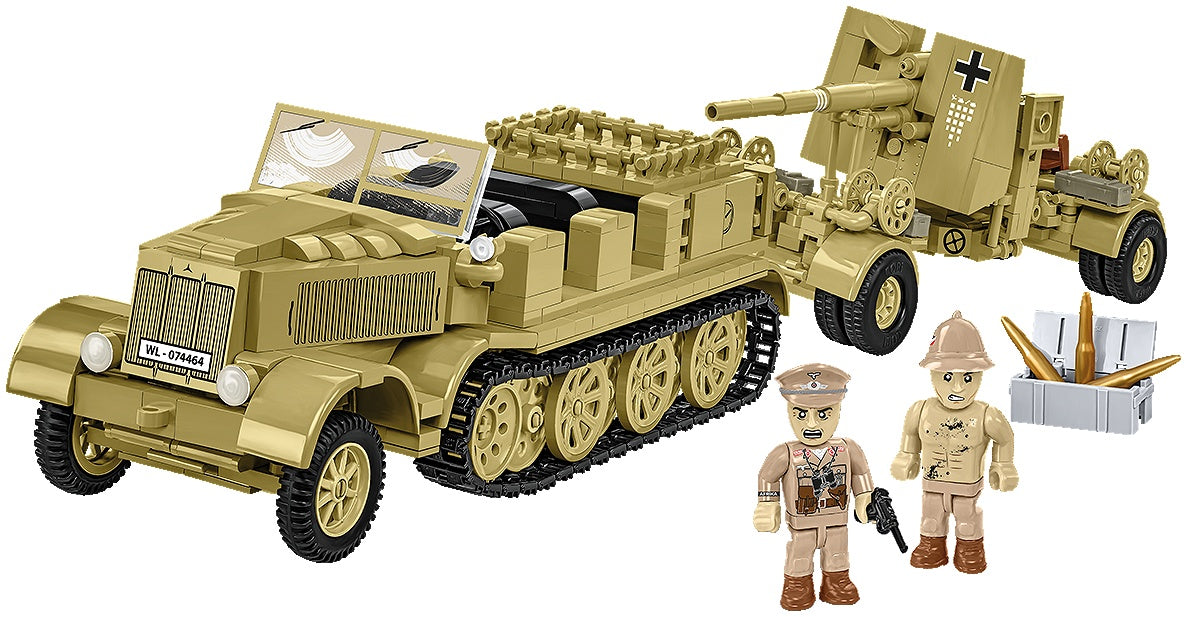 Available to Order – Sd.Kfz.8 Towing 8.8 cm Flak 36 (1001 Pcs) (COB 3143)