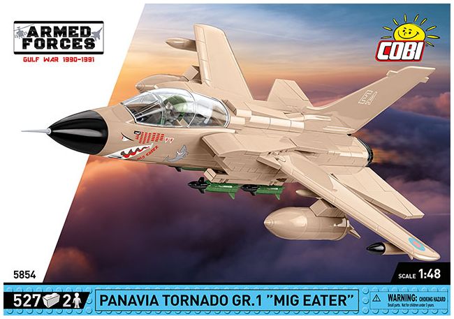 Tornado GR.Mk 1 - MiG Eater Gulf War 1990-1991 (488 pcs) Cobi Model