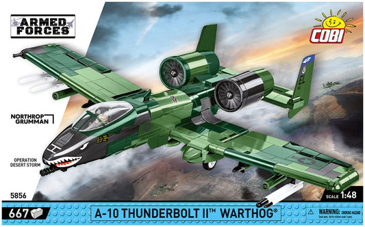 Available to Order – A10 Thunderbolt II Armed Forces (650 pcs) Cobi Model (COB 5856)