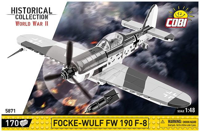 Available to Order – Focke-Wulf FW 190 F-8 WWII (170 pcs) Cobi Model (COB 5871)