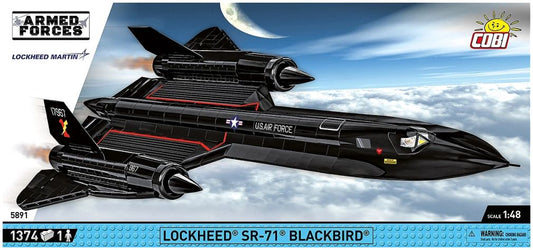 Available to Order – Lockheed SR-71 (1330 pcs) Cobi Model (COB 5891)