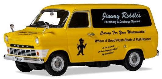 Available to Order – Ford Transit 'Jimmy Riddles' Plumber 1:43 (COR 02727CC)