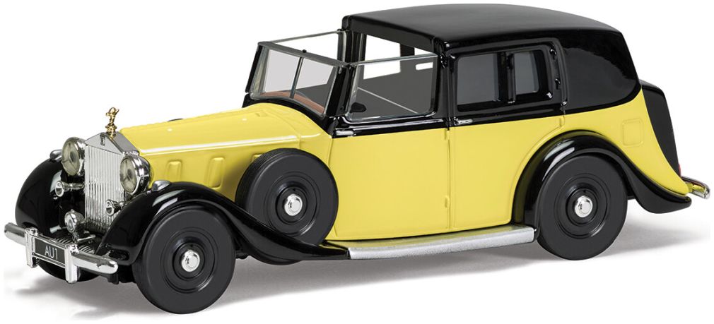 Available to Order – Rolls Royce Phantom III Sedanca de Ville Goldfinger James Bond 1:36 (COR 06807CC)