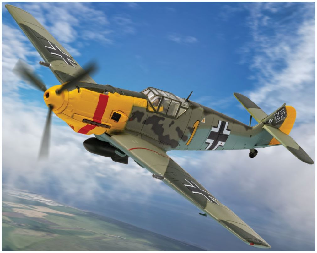 Available to Order – Messerschmitt Me109E-4/B Walter Rupp Battle of Britain 85 1:72 (COR 28009AA)