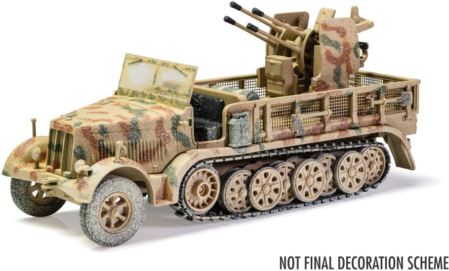 Available to Order – Sdkfz 7 Artillery Tractor Tunisia 1943 1:50 Corgi Model (COR 60013CC)