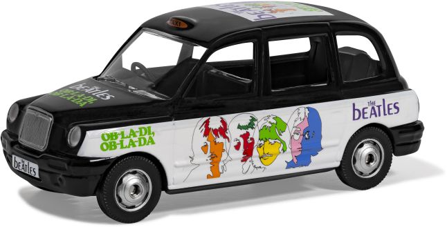 The Beatles London Taxi 'Ob-La-Di, Ob-La-Da' 1:36 Corgi Model