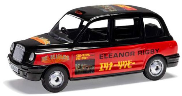 The Beatles London Taxi 'Yellow Submarine' Eleanor Rigby 1:36 Corgi Model