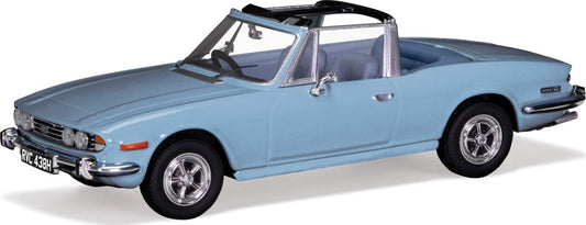 Available To Order – Triumph Stag Mk1 Pre-Pro Car (LD17) Blue 1:43 Corgi Model (COR VA10117)
