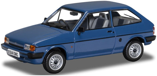 Available To Order – Ford Fiesta Mk2 1.1 Popular Plus Maritime Blue 1:43 Corgi Model (COR VA14402)