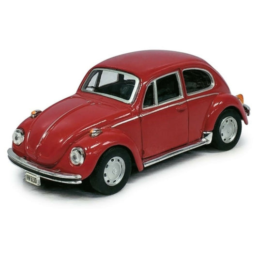 THIS ITEM IS AVAILABLE TO ORDER FROM OUR SUPPLIER - 1:43 CARARAMA CR410500 VW BEETLE BURGUNDY