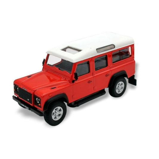 THIS ITEM IS AVAILABLE TO ORDER FROM OUR SUPPLIER - 1:43 CARARAMA CR453260 LAND ROVER DEFENDER RED