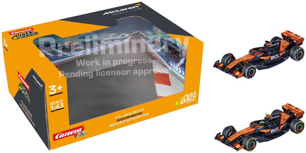 Available To Order – McLaren Formula 1 Team - Twinpack Pull & Speed 1:43 Carrera Model (CRR 15813035)