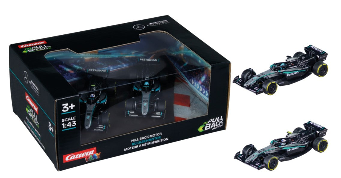Available to Order – Mercedes AMG Petronas F1 Team - Twinpack Pull & Speed 1:43 (CRR 15813036)