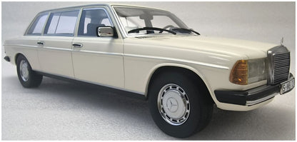 Available To Order – Mercedes Benz W123 Lang White 1978 1:18 (CUL CML005-3)