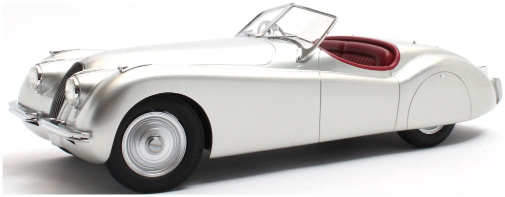 Jaguar XK120 OTS Silver 1948 1:18 Cult Models Model