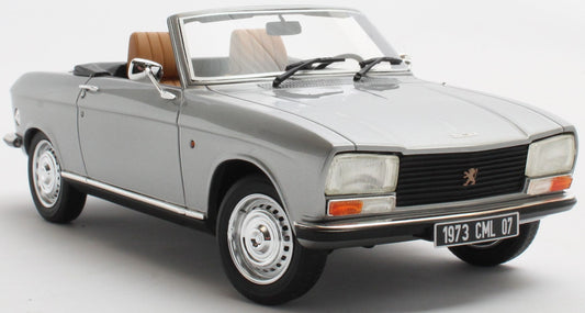 Available To Order – Peugeot 304 Cabrio 1973 Silver Metallic 1:18 (CUL CML013-4)