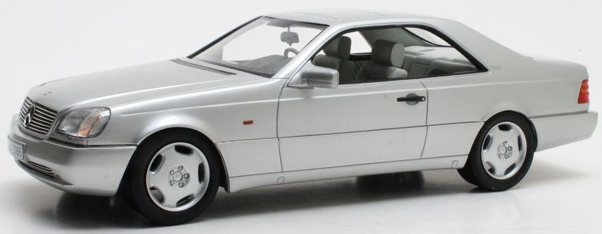 Available To Order – Mercedes Benz 600SEC C140 Silver 1992 1:18 (CUL CML079-1)