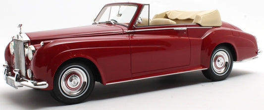 Available To Order – Rolls Royce Silver Cloud DHC Shell Red 1960-1962 1:18 (CUL CML105-3)