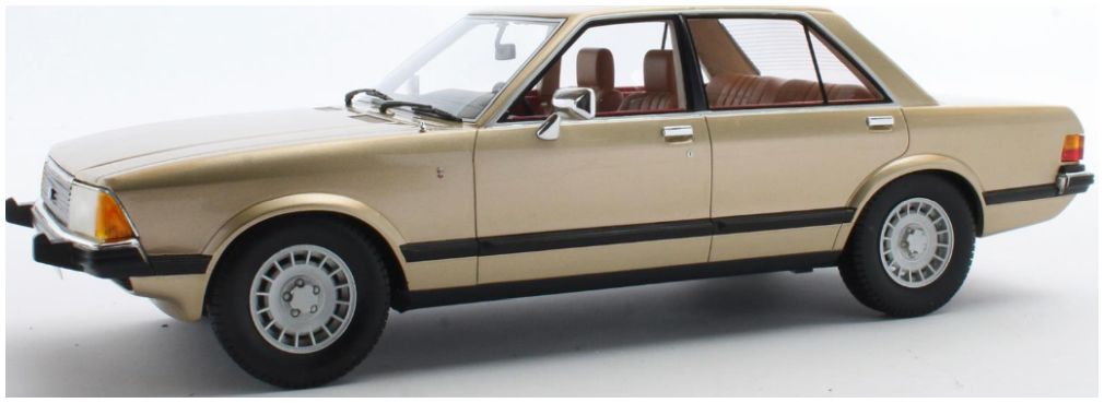 Available To Order – Ford Granada 2.8 Ghia Saloon Gold Metallic 1978 1:18 (CUL CML133-1)