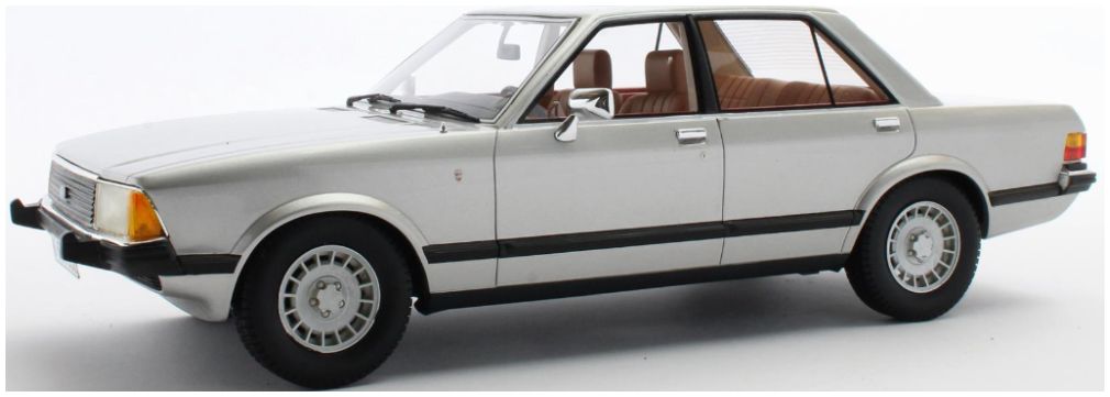 Available To Order – Ford Granada 2.8 Ghia Saloon Silver Metallic 1978 1:18 (CUL CML133-3)