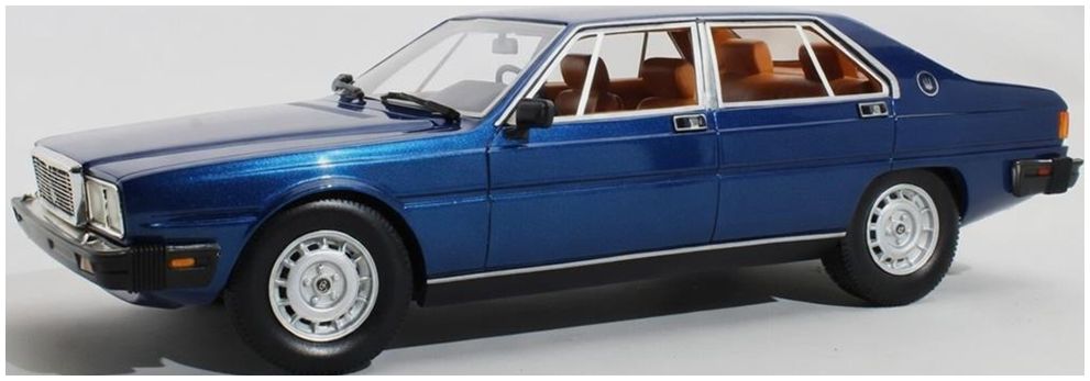Available To Order – Maserati Quatroporte III Black 1979-1985 1:18 Cult Models Model (CUL CML159-3)