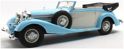 Available To Order – Mercedes Benz 540K Cabriolet B Blue/White 1936-1938 1:18 (CUL CML184-2)