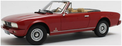 Available To Order – Peugeot 504 Cabriolet 1983 Red Metallic 1:18 (CUL CML192-1)