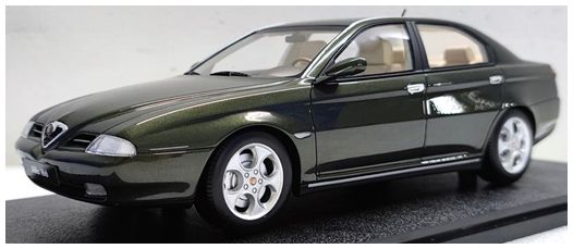 Available To Order – Alfa Romeo 166 Super 3.0 Green Metallic 1998-2002 1:18 (CUL CML197-1)