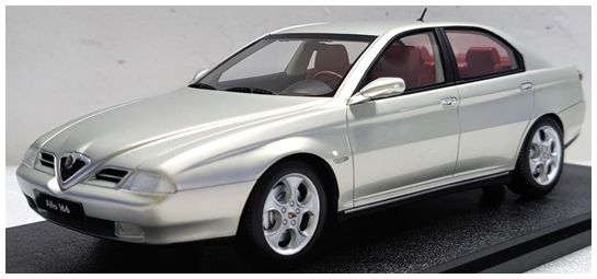 Available To Order – Alfa Romeo 166 Super 3.0 Silver Metallic 1998-2002 1:18 (CUL CML197-2)