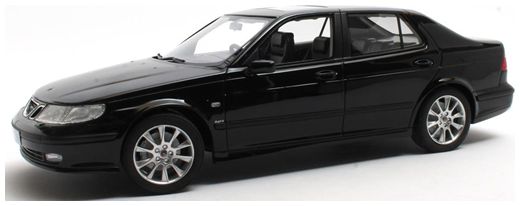 Available To Order – Saab 9-5 Turbo Aero Black 1998 1:18 (CUL CML198-2)