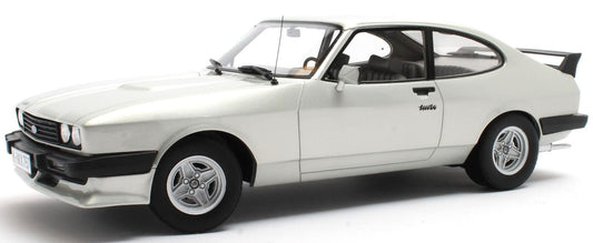 Available To Order – Ford Capri 2.8 Turbo 1981 Silver Metallic 1:18 (CUL CML215-1)