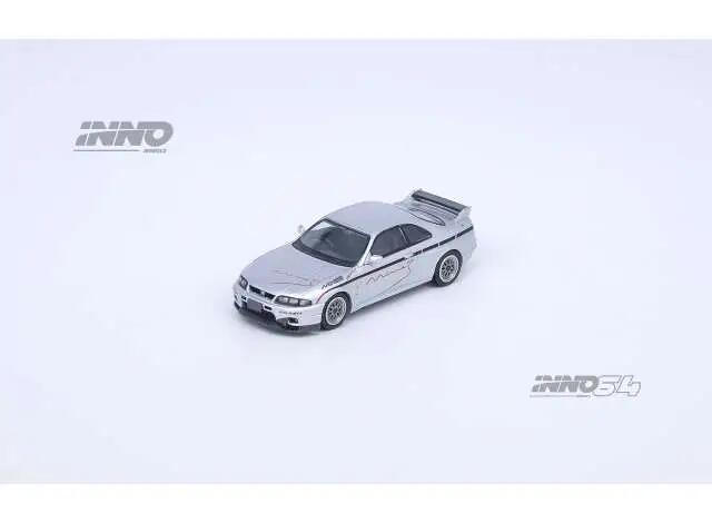 1:64 INNO64 IN64-R33-MINES-S NISSAN GT-R (R33) TUNED BY MINES - SILVER