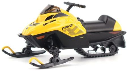 Available to Order – MXZ Blizzard (Trail Segment) + MXZ 120cc (Kid's Model) Yellow/Black 1:32 (DIE 60022)